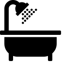 Mobile Shower Trailer Icon